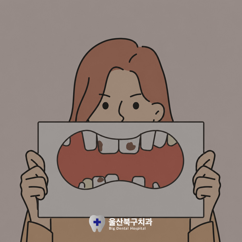 울산북구치과 충치 자연회복 불가와 시기 놓치면 안 되는 초기 치료 필요성